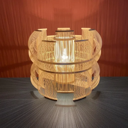 Motarasu Sen Bordlampe Bambus