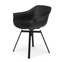 Muubs Swivel Spisebordsstol Sort/Sort