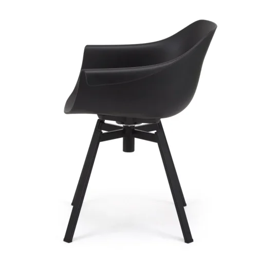 Muubs Swivel Spisebordsstol Sort/Sort
