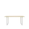 Muuto 70/70 Spisebord 170x85 Egetráfiner/Hvid