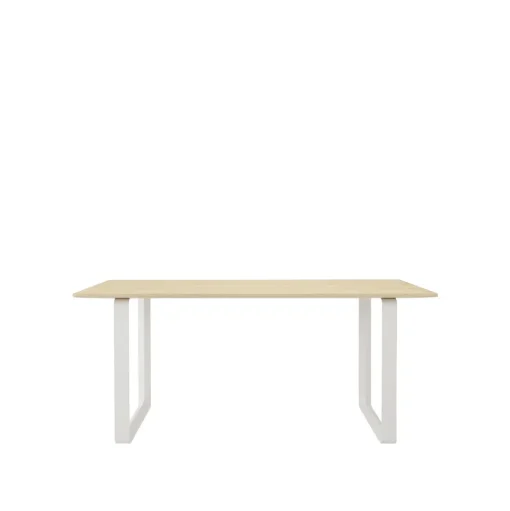 Muuto 70/70 Spisebord 170x85 Egetráfiner/Hvid