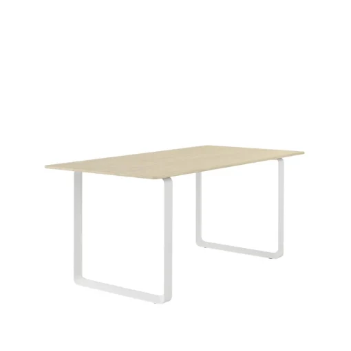 Muuto 70/70 Spisebord 170x85 Egetráfiner/Hvid