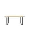 Muuto 70/70 Spisebord 170x85 Egetráfiner/Sort