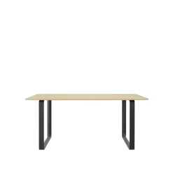 Muuto 70/70 Spisebord 170x85 Egetráfiner/Sort