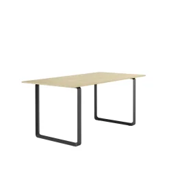 Muuto 70/70 Spisebord 170x85 Egetráfiner/Sort