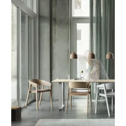 Muuto 70/70 Spisebord 170x85 Egetrá/Grå