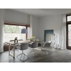 Muuto 70/70 Spisebord 170x85 Hvid Laminat/Sand