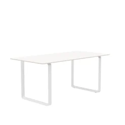 Muuto 70/70 Spisebord 170x85 Hvid Laminat/Grå