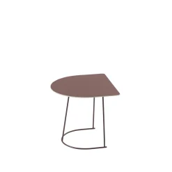 Muuto Airy Sofabord Plum Halv Størrelse