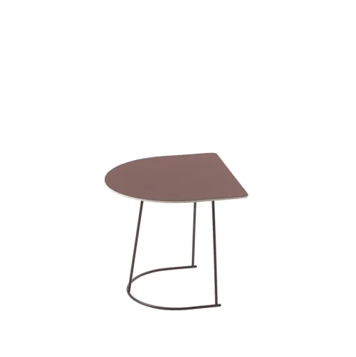 Muuto Airy Sofabord Plum Halv Størrelse