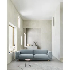 Muuto Airy Sofabord Plum Halv Størrelse