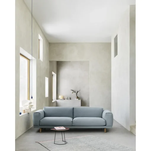 Muuto Airy Sofabord Plum Halv Størrelse