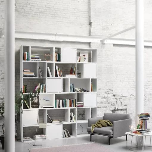 Muuto Airy Sofabord Råhvid Stor