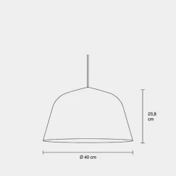 Muuto Ambit Pendel HvidØ40
