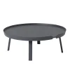 Muuto Around Sofabord Anthracite Ekstra Stor
