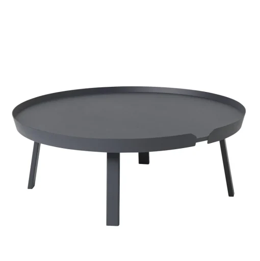 Muuto Around Sofabord Anthracite Ekstra Stor