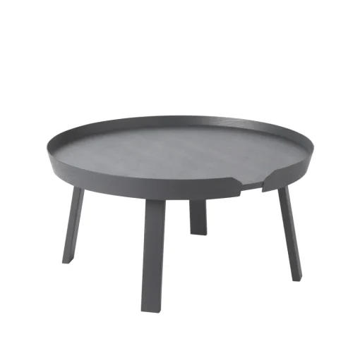 Muuto Around Sofabord Anthracite Stor