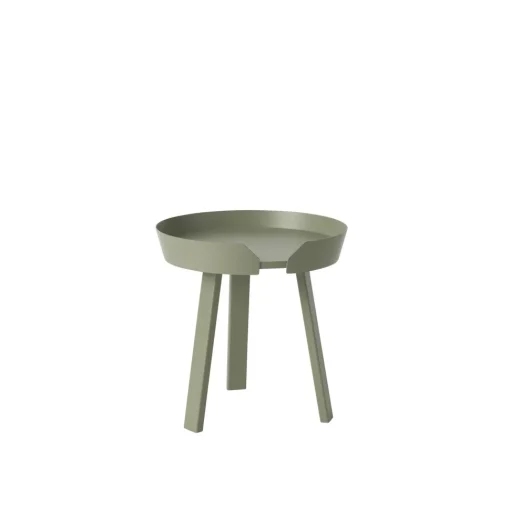 Muuto Around Sofabord Støvet Grøn Lille