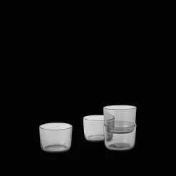 Muuto Corky Glas 4 Stk Grå 6 cm