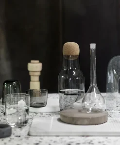Muuto Corky Glas 4 Stk Grå 6 cm