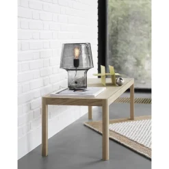 Muuto Cosy In Grey Bordlampe Transparent Grå