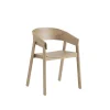 Muuto Cover Spisebordsstol med Armlán Eg