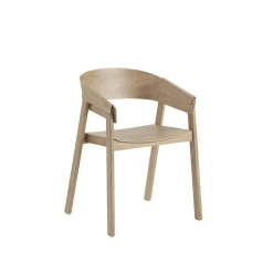 Muuto Cover Spisebordsstol med Armlán Eg