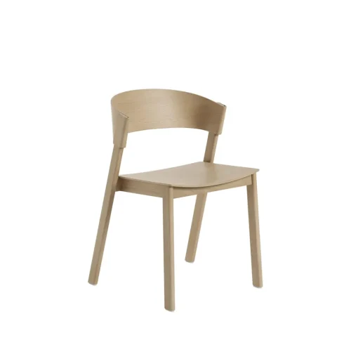Muuto Cover Spisebordsstol med Trá Base Eg