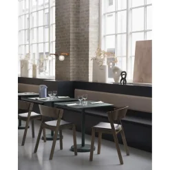 Muuto Cover Spisebordsstol med Trá Base Eg