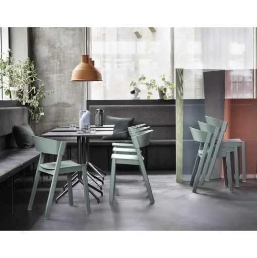 Muuto Cover Spisebordsstol med Trá Base Eg
