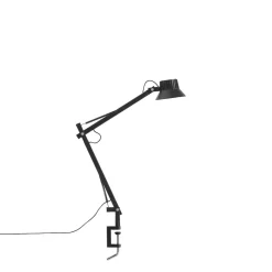 Muuto Dedicate S2 Bordlampe Med Klemme Sort