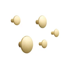 Muuto Dots Knager Metal 5 Stk. Messing