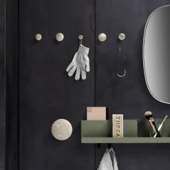 Muuto Dots Knager Metal 5 Stk. Taupe