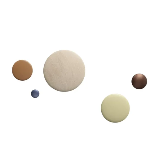 Muuto Dots MetalØ3,9 Umber