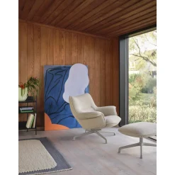 Muuto Doze Lánestol Lav Ryg Heart 7/Grå