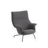 Muuto Doze Lánestol Polstret Ocean 80/Anthracite Sort