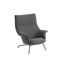 Muuto Doze Lánestol Polstret Ocean 80/Anthracite Sort