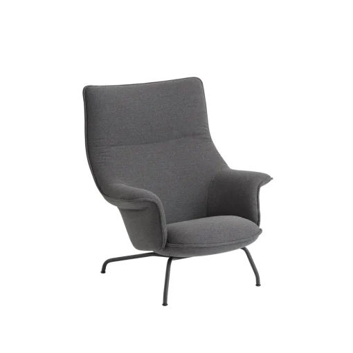 Muuto Doze Lánestol Polstret Ocean 80/Anthracite Sort