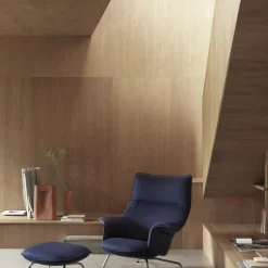 Muuto Doze Lánestol Polstret Ocean 80/Anthracite Sort