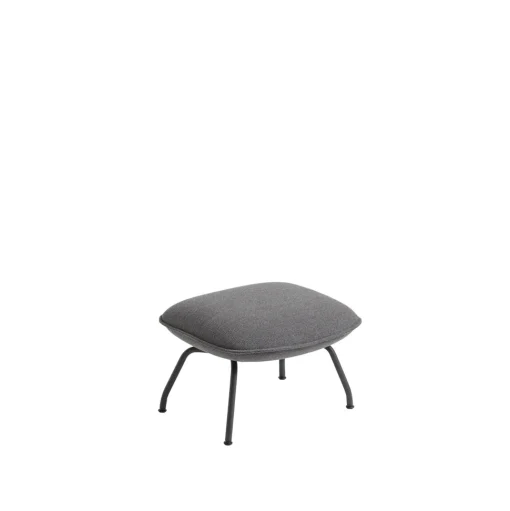 Muuto Doze Ottoman Posltret Ocean 80/Anthracite Sort