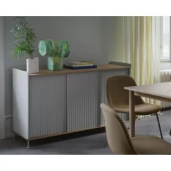 Muuto Enfold Sidebord 148x45 Eg/Grå