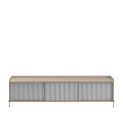 Muuto Enfold Sidebord 186x45 Eg/Grå