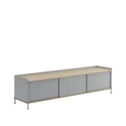 Muuto Enfold Sidebord 186x45 Eg/Grå