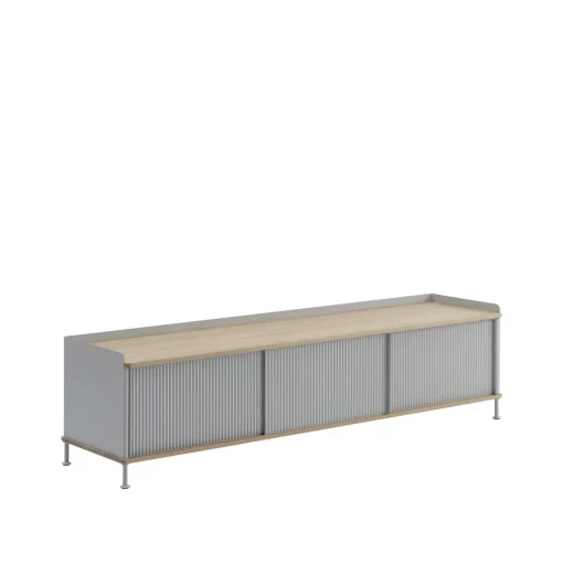 Muuto Enfold Sidebord 186x45 Eg/Grå