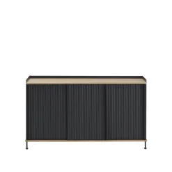 Muuto Enfold Sidebord 148x45 Eg/Anthracite Sort