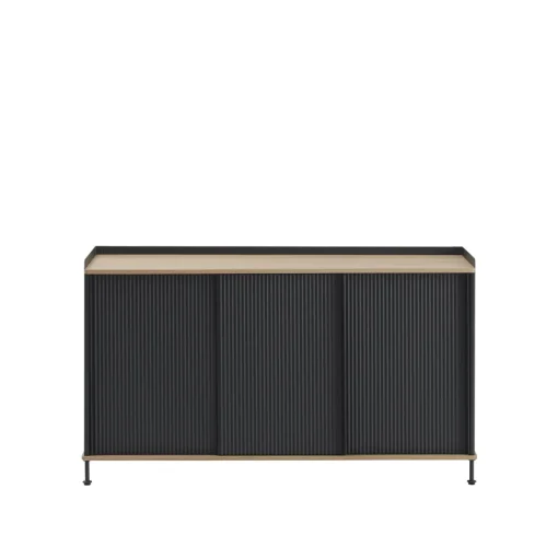 Muuto Enfold Sidebord 148x45 Eg/Anthracite Sort