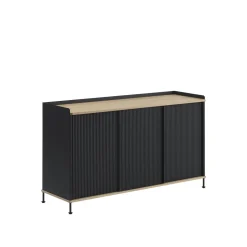 Muuto Enfold Sidebord 148x45 Eg/Anthracite Sort
