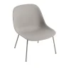 Muuto Fiber Lánestol med Tube Base Grå/Grå