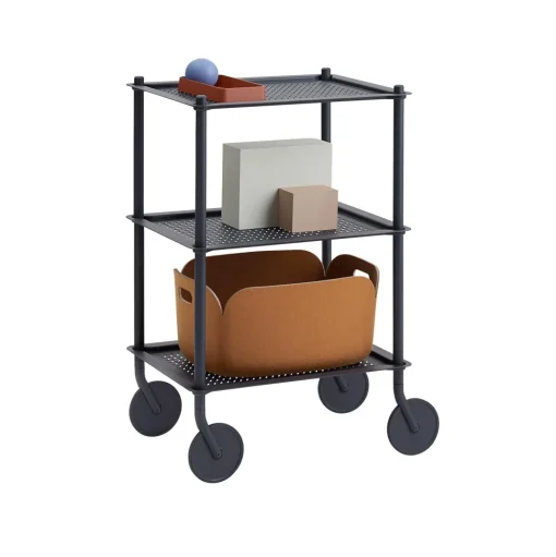 Muuto Flow Trolley 3-Layer Blågrå