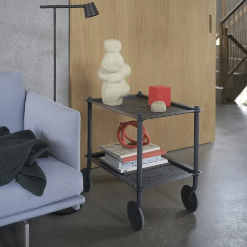 Muuto Flow Trolley 2-Layer Blågrå